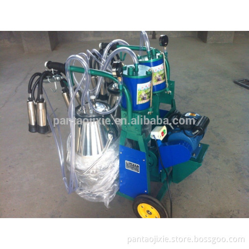 piston double bucket milk machine